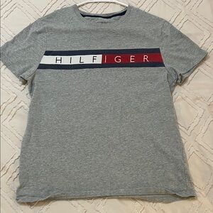 Tommy Hilfiger Women’s  Gray Logo Tee